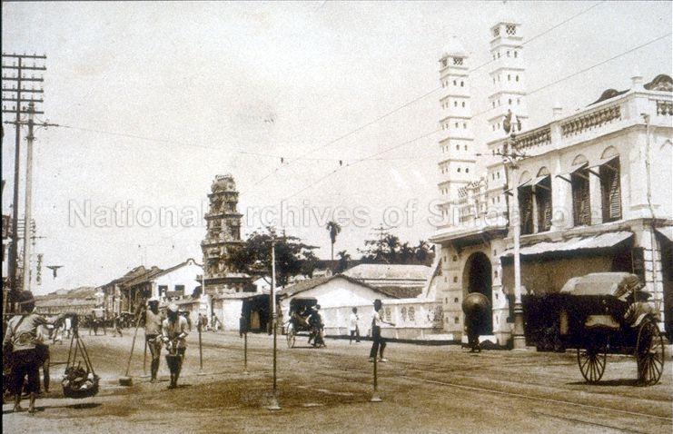 Historic Masjid Jamae and South Bridge Road